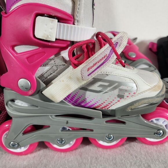 Bladerunner Phoenix Girls Adjustable Inline Rollerblade Size 12J / 2Y Bag/Pads - Picture 10 of 16